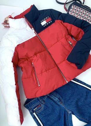 Куртка, бомбер жіночий, tommy hilfiger jeans