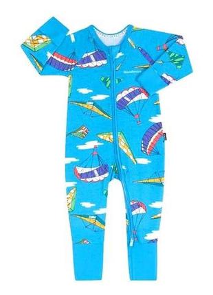 Яскравий чоловічок, сліп на подвійній блискавці bonds 0-3міс.