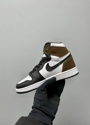 Кроссовки nike air jordan 1 retro high ‘dark mocha’2 фото
