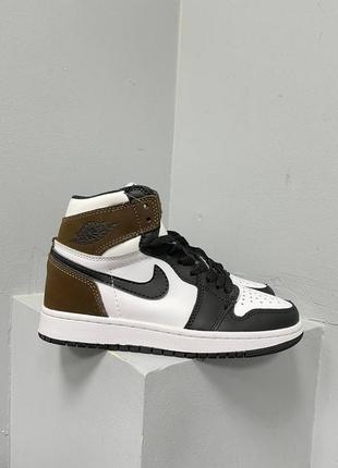 Кроссовки nike air jordan 1 retro high ‘dark mocha’