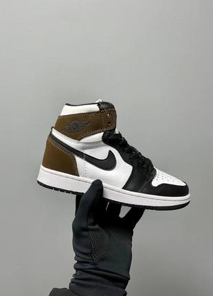 Кроссовки nike air jordan 1 retro high ‘dark mocha’4 фото