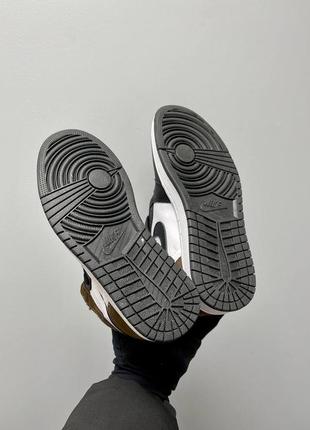 Кроссовки nike air jordan 1 retro high ‘dark mocha’5 фото