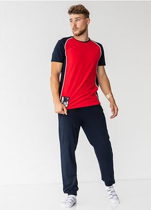 Пижама мужская штаны и футболка 102001 фото
