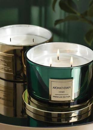 Арома свічка “aromatherapy home”premium edition3 фото