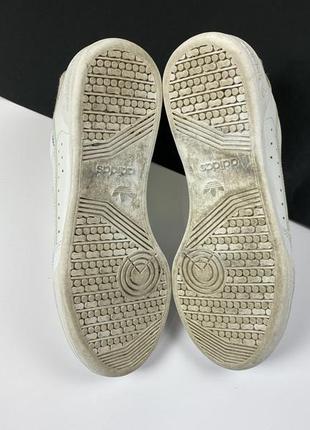 Кроссовки adidas continental 80 original кожаные белые5 фото