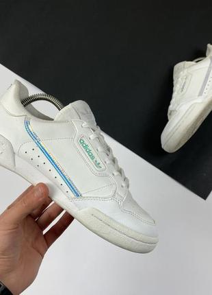 Кроссовки adidas continental 80 original кожаные белые
