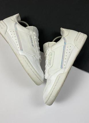 Кроссовки adidas continental 80 original кожаные белые3 фото