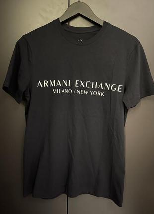 Футболка чоловіча armani exchange1 фото