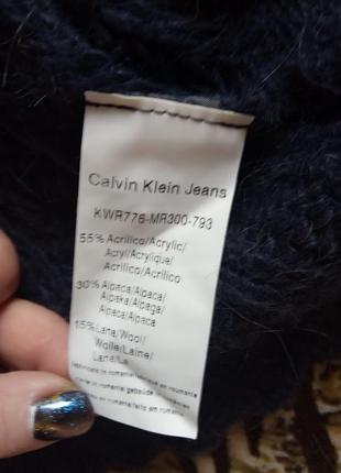 Шикарная вязаная кофта calvin klein jeans. разм.m/l10 фото