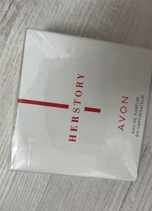 Парфумна вода avon herstory для неї, 50 мл, нова