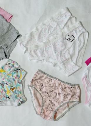Трусики фирма h&m 3-4 года , 5-6 лет . 6-8 лет, 9-10 лет