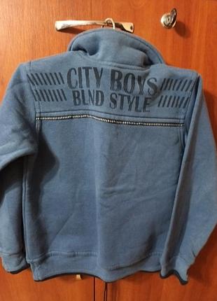 Тепла кофта на хлопчика 3