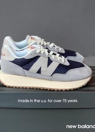 Чоловічі кросівки new balance 237 мужские кроссовки нью баланс5 фото