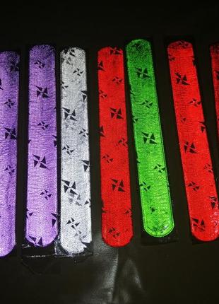 Браслет светоотражающий фликер.