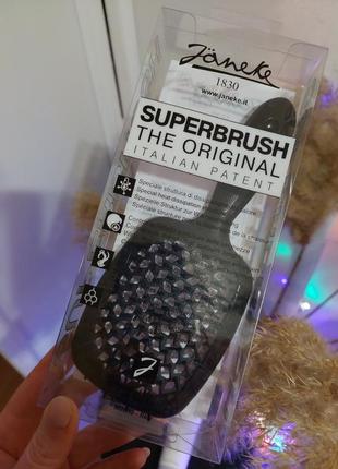 Janeke superbrush black. гребінець