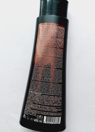 Шампунь для волосся з кератином та аргановою олією visage, 400 мл