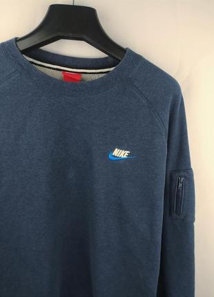 Чоловічий світшот кофта nike air max jordan nsw tech fleece logo оригінал найк2 фото