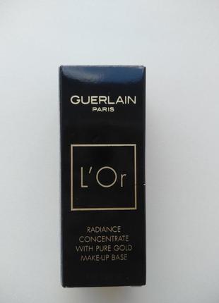 Guerlain l'or 24k pure gold makeup base radiance зволожуюча база під макіяж