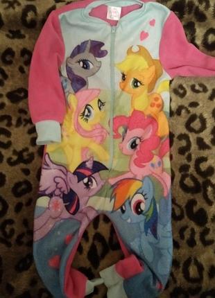 Пижама комбінезон поні