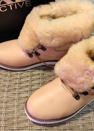 Sale! australia luxe зимние ботинки, кожа, овчина,оригинал.6 фото