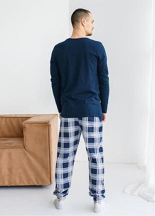Пижама мужская штаны и джемпер 102263 фото
