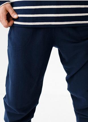 Пижама мужская штаны и джемпер 102125 фото