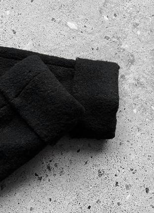 Stile benetton women’s lana wool black blazer жіночий шерстяний блейзер, жакет6 фото