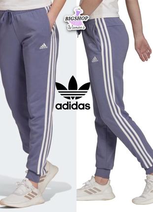 Спортивні штани adidas оригінал 2022 нові, з біркою розмір s адідас джогери лавандові бузкові1 фото