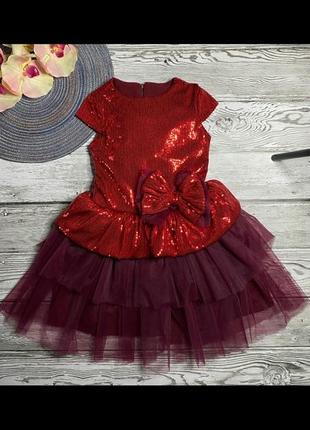 Скидка!!!  красивое нарядное платье для девочки
