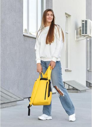 🤍❤️стильний, якісний та вмісткий жіночий рюкзак ❤️🤍6 фото