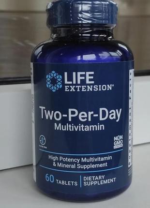 Two per day вітаміни та мікроелементи сша, мультивітаміни