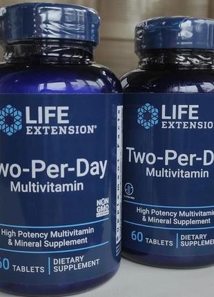 Two per day витамины и микроэлементы сша, мультивитамины2 фото