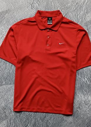 Поло nike red vintage