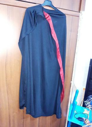 Cупер крутий костюм плащ вампір дракула рис дявол на свято хелловін хеллоуїн