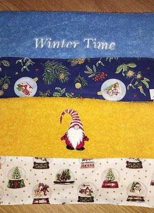 Рушник махровий новорічний