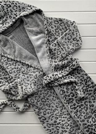 Халат махровий підлітковий для дівчинки