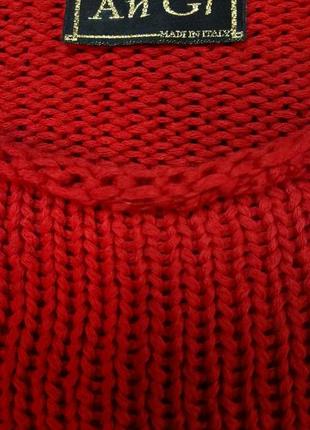 Укороченый терракотовый свитерок 3