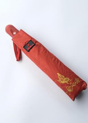 Женский зонт полуавтомат на 10 спиц5 фото