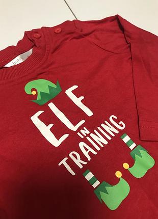 Бавовняний різдвяний новорічний реглан