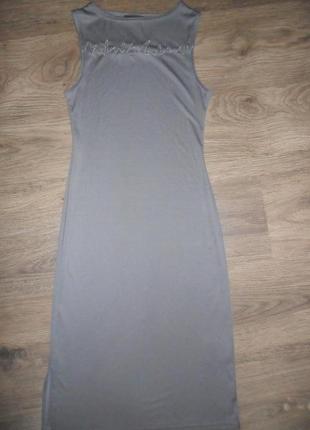Платье h&m в обтяжку с разрезом1 фото