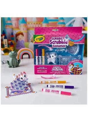 Игровой набор для творчества, раскраска crayola scribble scrubbie2 фото