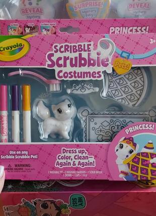 Ігровий набір для творчості, розмальовка crayola scribble scrubbie