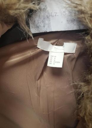 Пальто изсмессовой шерсти h&m 14.xl,пальто косуха кемел hm xl4 фото