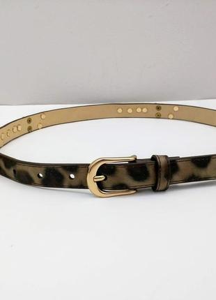 Ремень, пояс,river island, кожзам love. кожзам. 83 см.