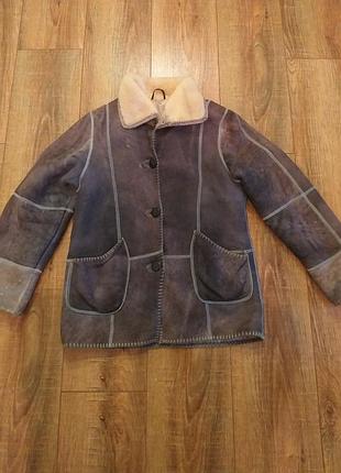 Женская натуральная дубленка