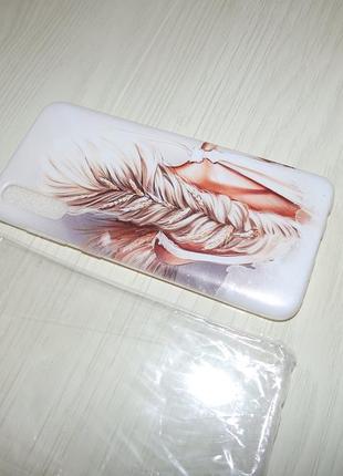 Чехол для samsung galaxy a70 девушка с косой 3