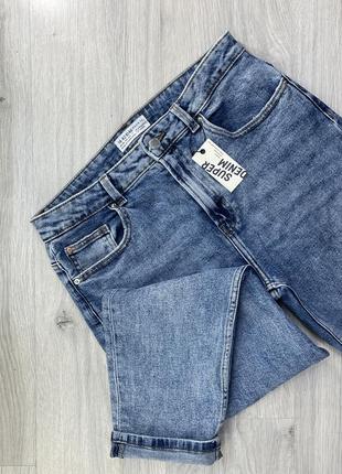 Джинсы denim co плотные тянуться1 фото