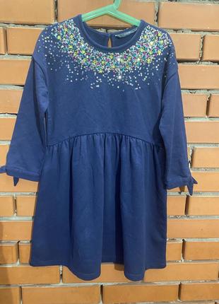 Плаття , сукня -толстовка george 7-8 р ( 122-128 см).