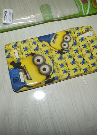 Tpu чехол миньон для lenovo a6000 / k3