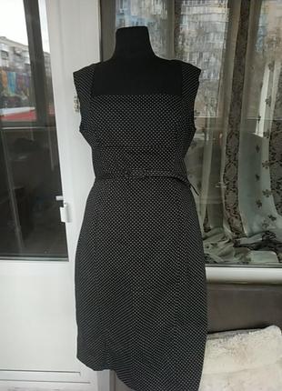 Очень классное платье 👗 в мелкий горошек и пиджак